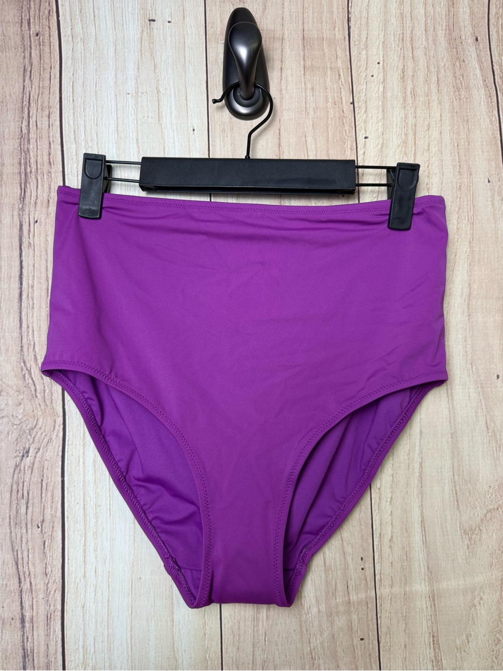 Amazon Essentials Purple High-Waist Bikini Bottoms